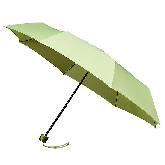 Skládací deštník FASHION světle zelený - limetka