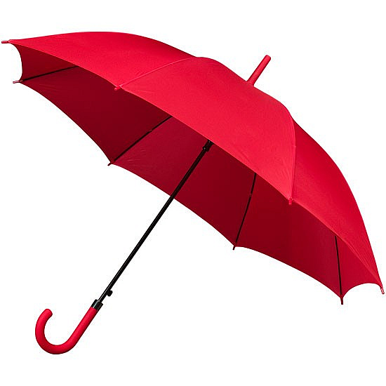 Dámský holový deštník BARI červený