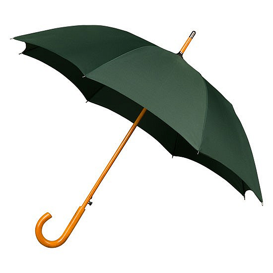 Holový deštník MISTRAL tm. zelený