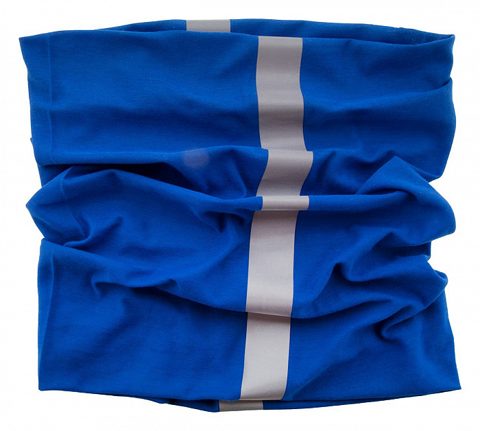 Reflexní víceúčelový šátek Cherin Reflex modrý