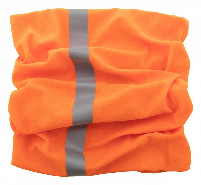Reflexní víceúčelový šátek Cherin Reflex oranžový