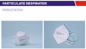 Particulate respirátor FFP2 NR, model MSK2 s certifikátem, 3 ks