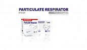 Particulate respirátor FFP2 NR, model MSK2 s certifikátem, 3 ks