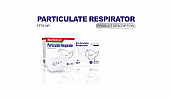 Particulate respirátor FFP2 NR, model MSK2 s certifikátem, 3 ks
