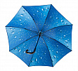 Sky Rain golfový deštník s motivem kapek