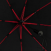STORMaxi® aerodynamický větruodolný deštník černo-červený