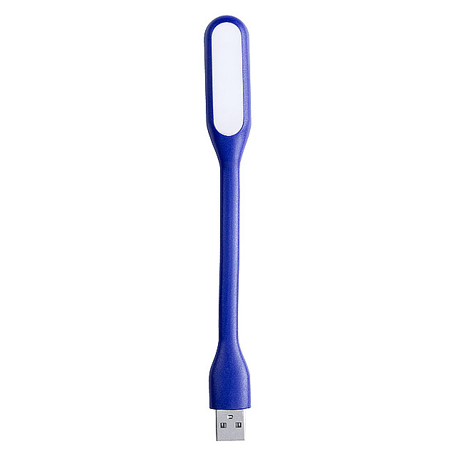 USB lampička k notebooku, modrá