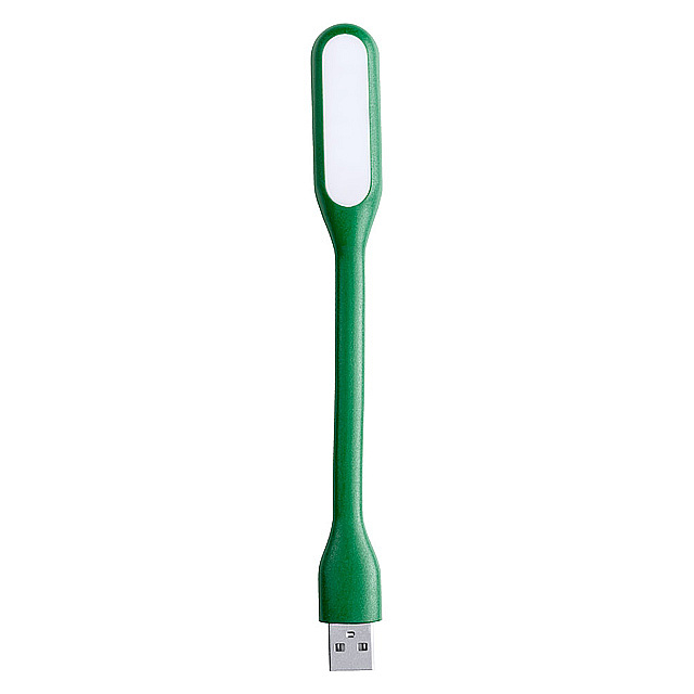 USB lampička k notebooku, zelená